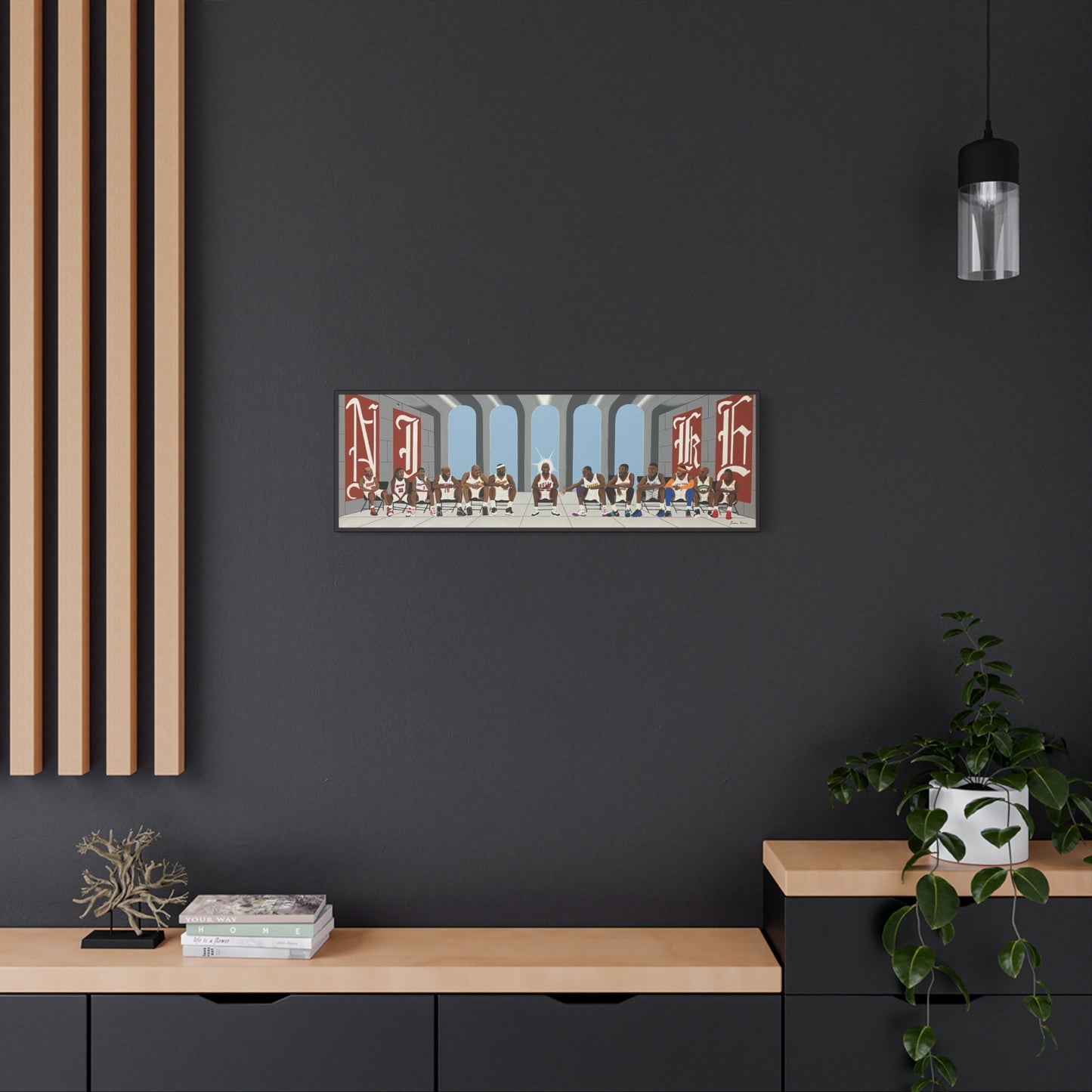 Canvas Print - Grail Hunters Basketball Players