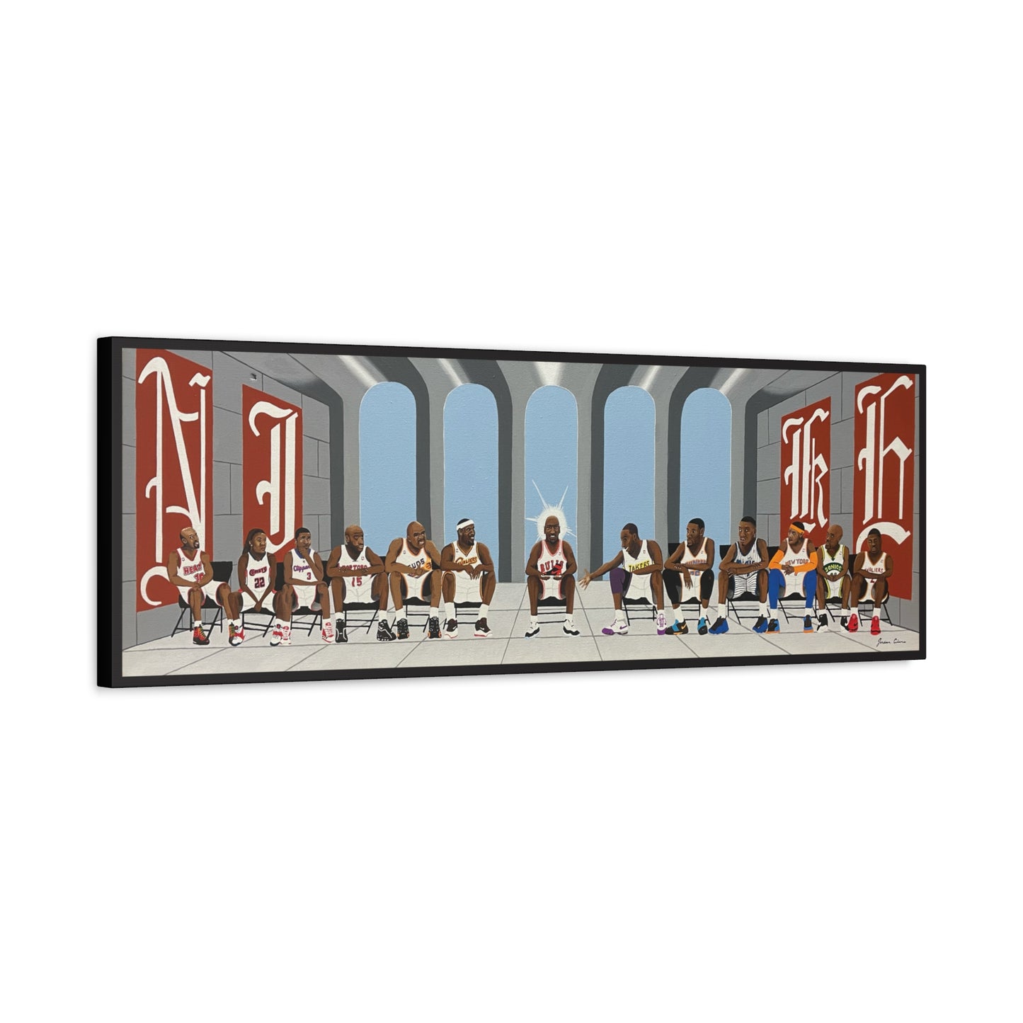 Canvas Print - Grail Hunters Basketball Players