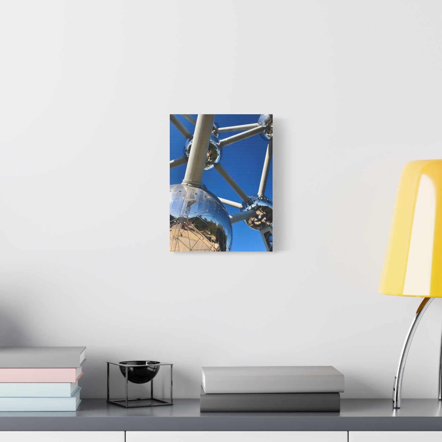 Canvas Print Atomium Architecture Design