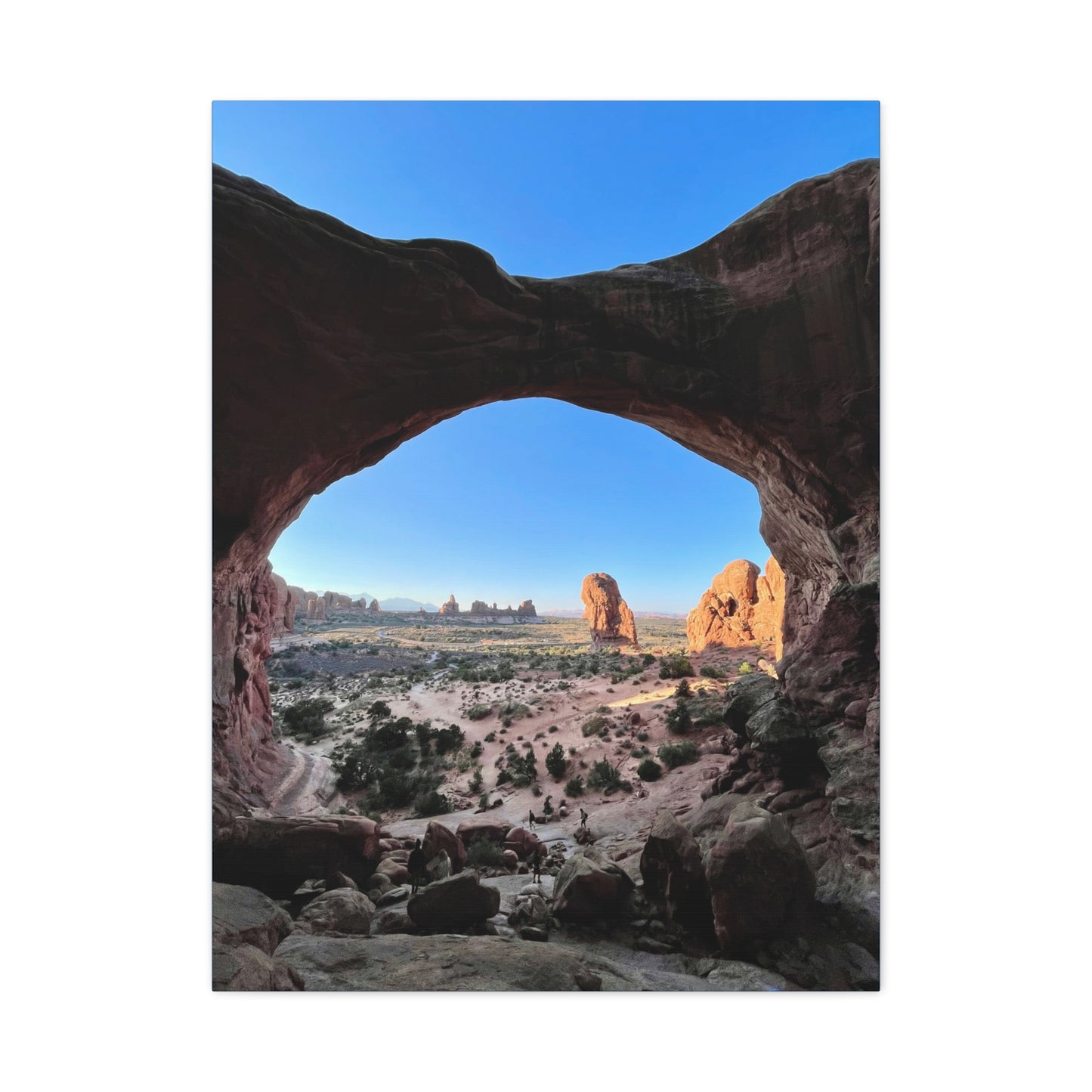 Canvas Print - Double Arch