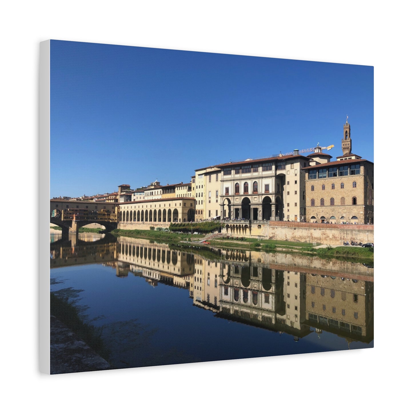 Canvas Print - Uffizi on the Arno