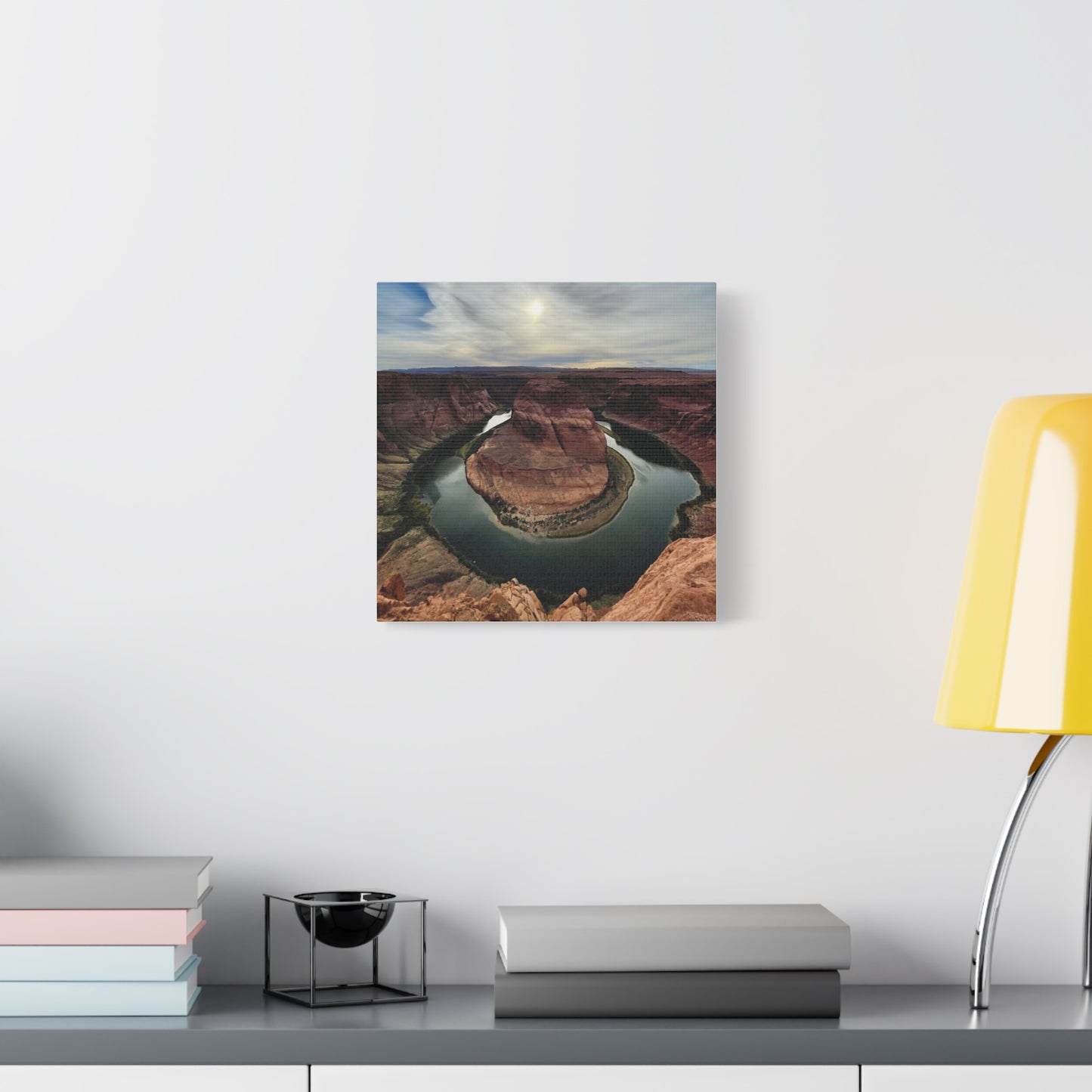 Scenic Landscape Wall Art - Horseshoe Bend Canvas Print