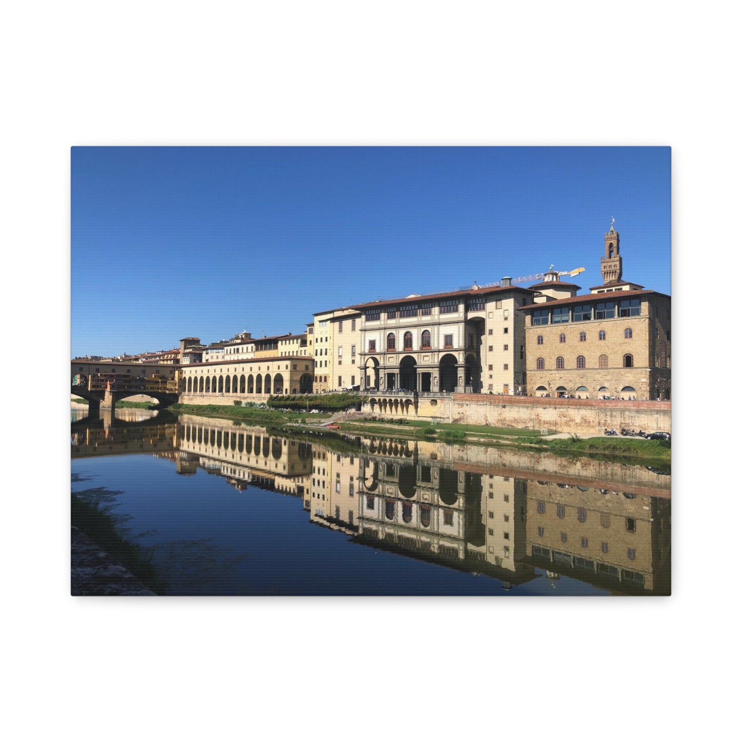 Canvas Print - Uffizi on the Arno