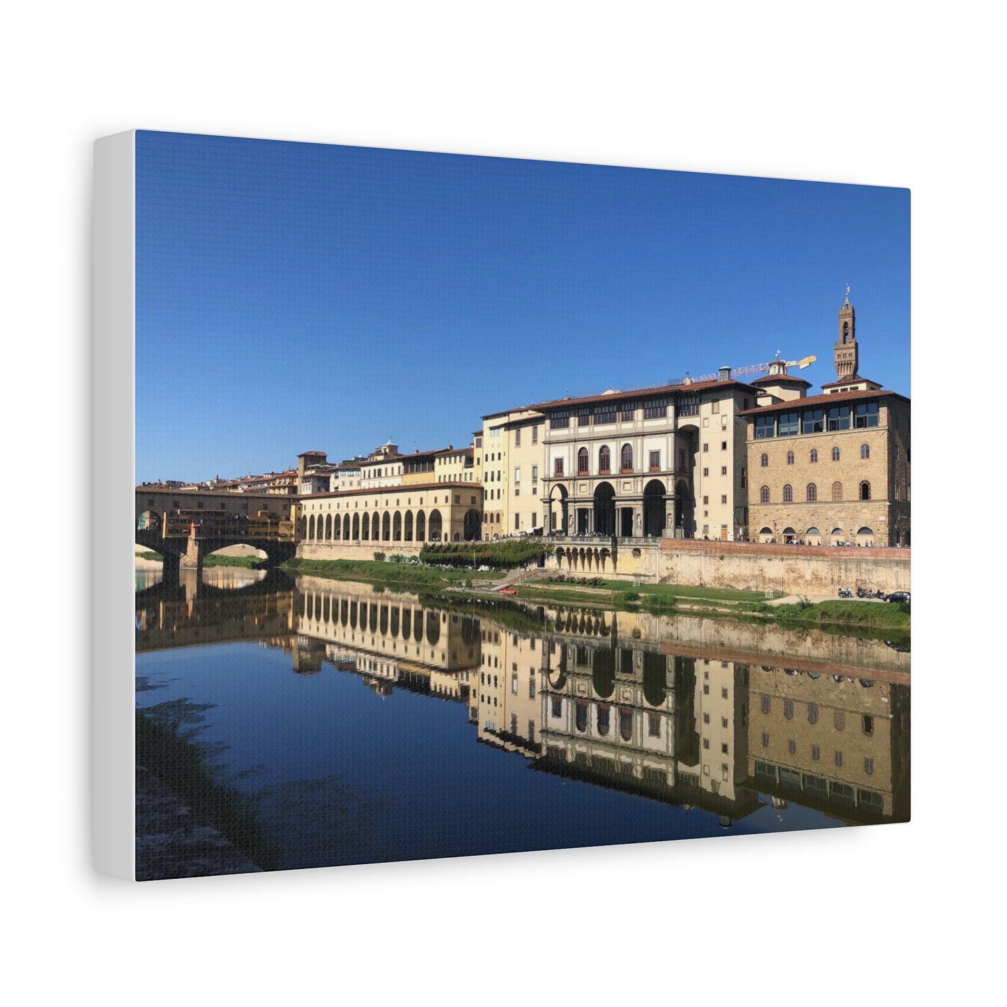 Canvas Print - Uffizi on the Arno