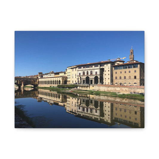 Canvas Print - Uffizi on the Arno