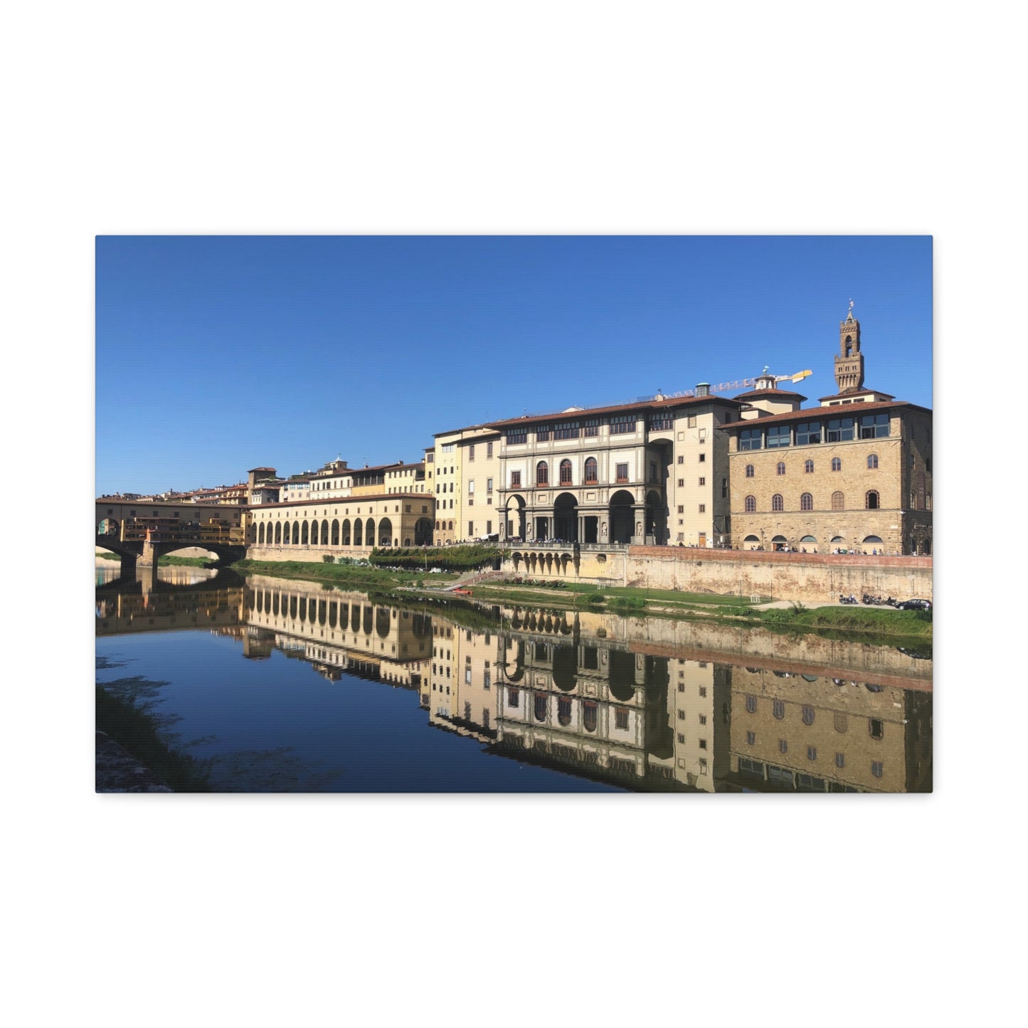 Canvas Print - Uffizi on the Arno
