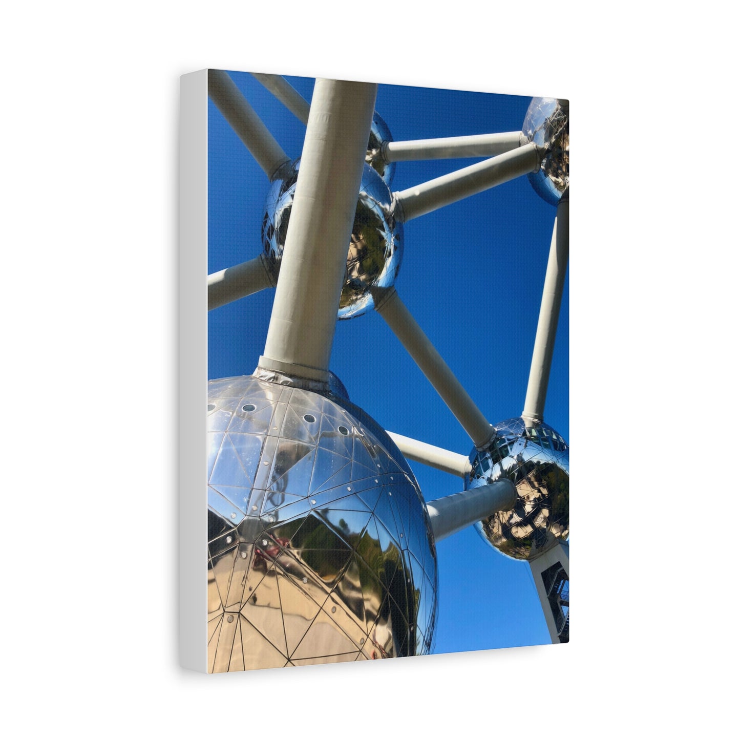 Canvas Print Atomium Architecture Design