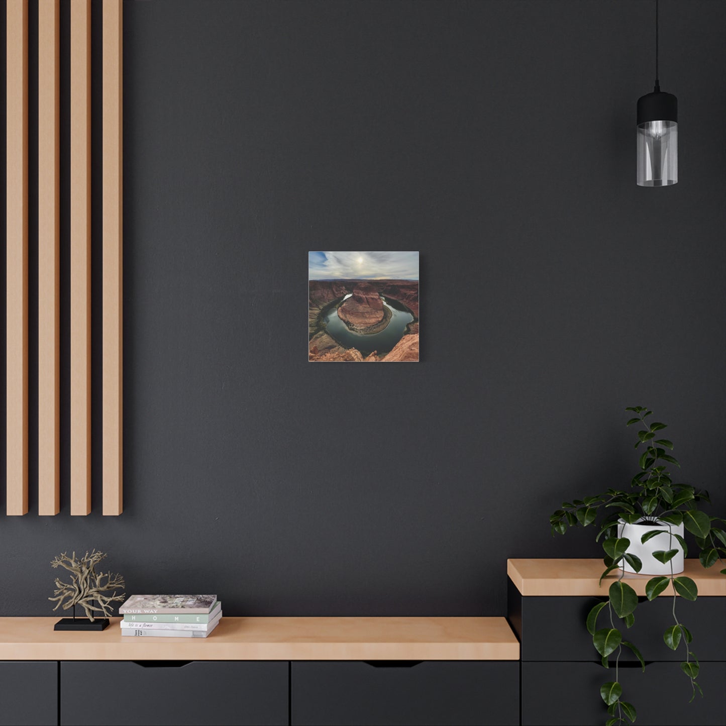 Scenic Landscape Wall Art - Horseshoe Bend Canvas Print