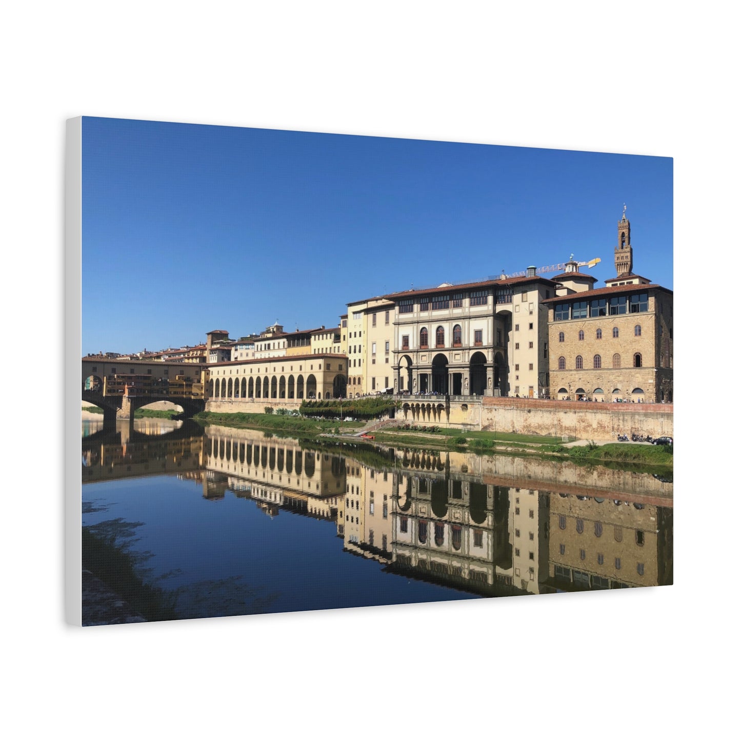 Canvas Print - Uffizi on the Arno