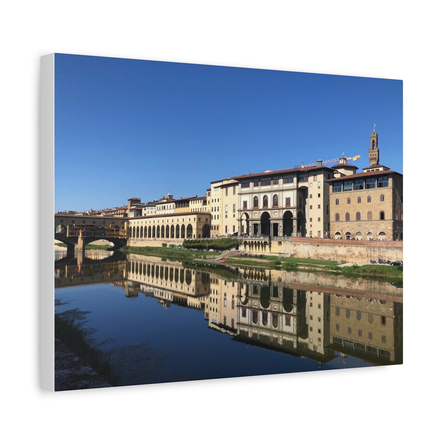 Canvas Print - Uffizi on the Arno