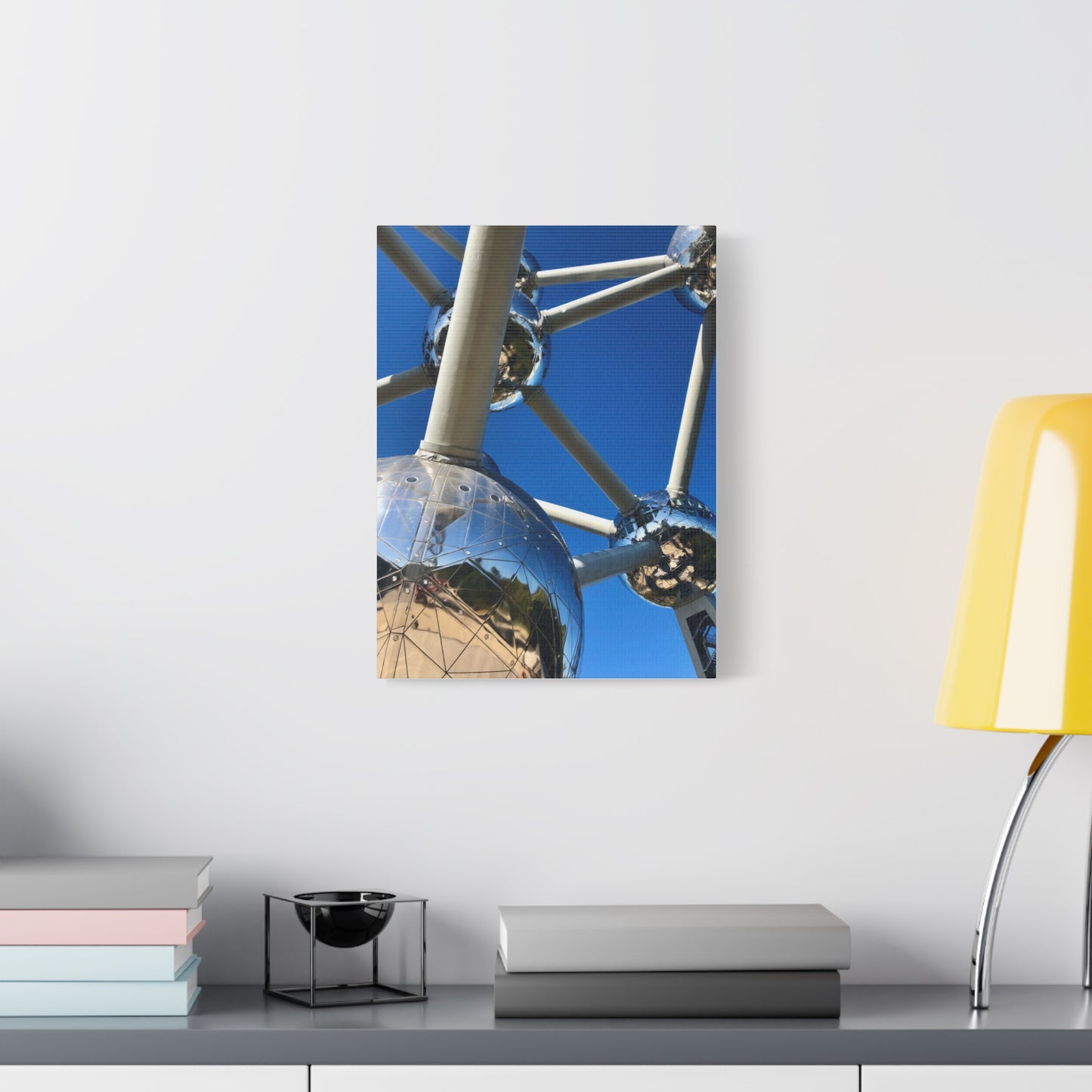 Canvas Print Atomium Architecture Design