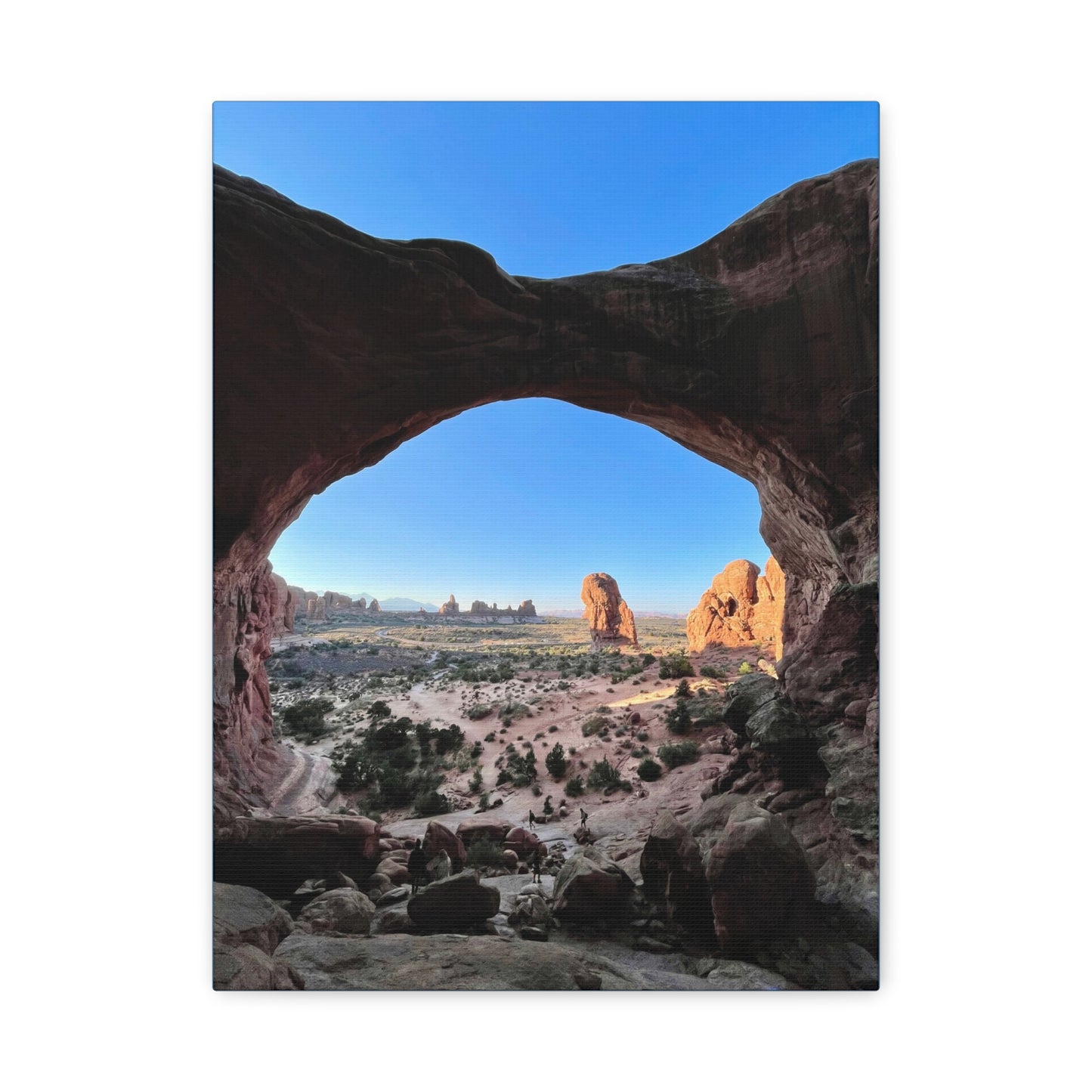 Canvas Print - Double Arch