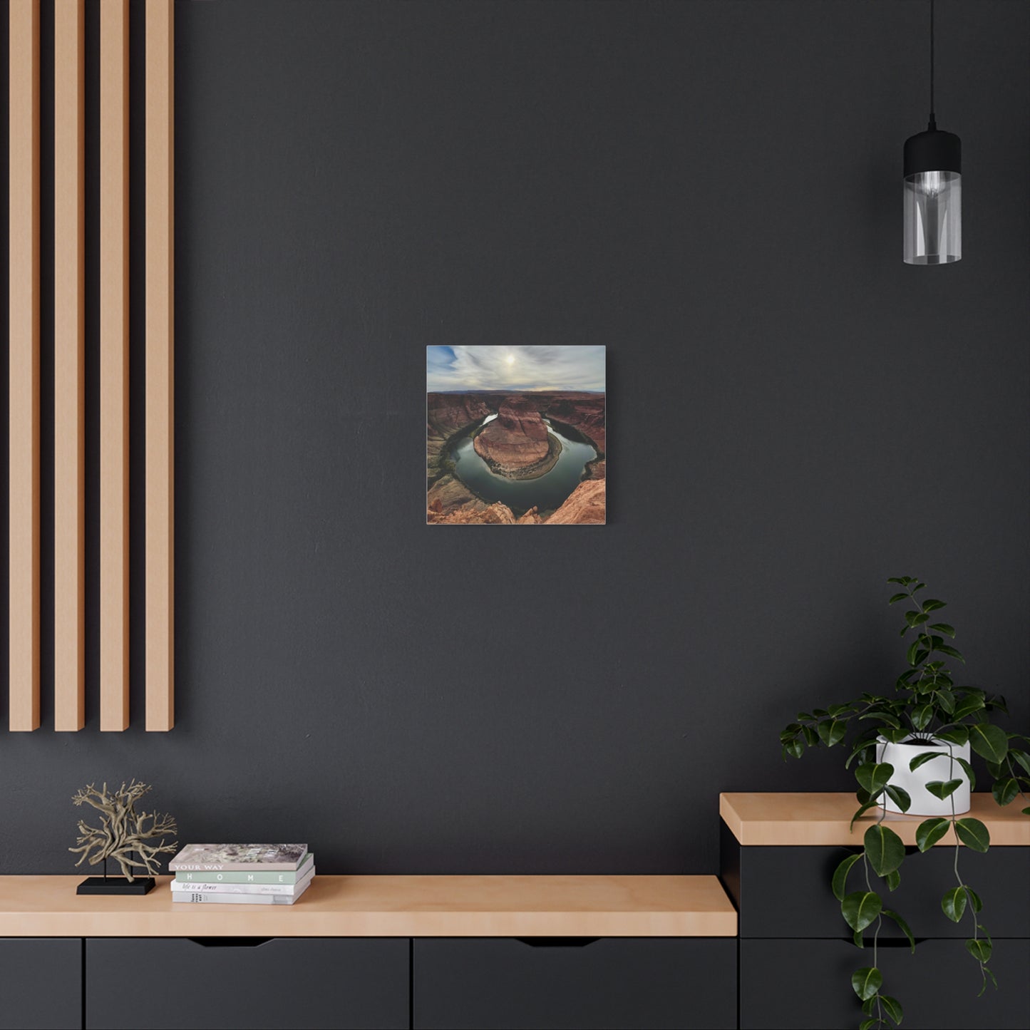 Scenic Landscape Wall Art - Horseshoe Bend Canvas Print