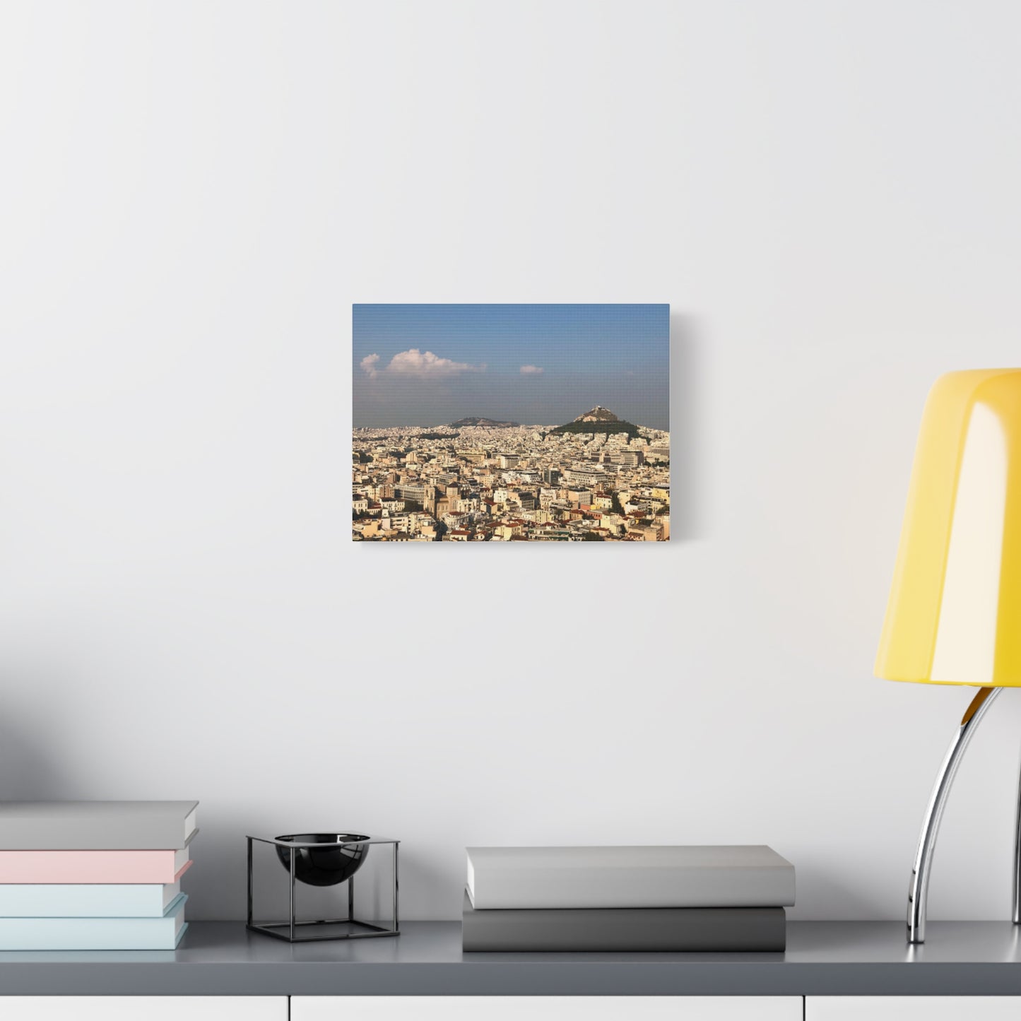 Stretched Canvas Print - Scenic Cityscape of Athens