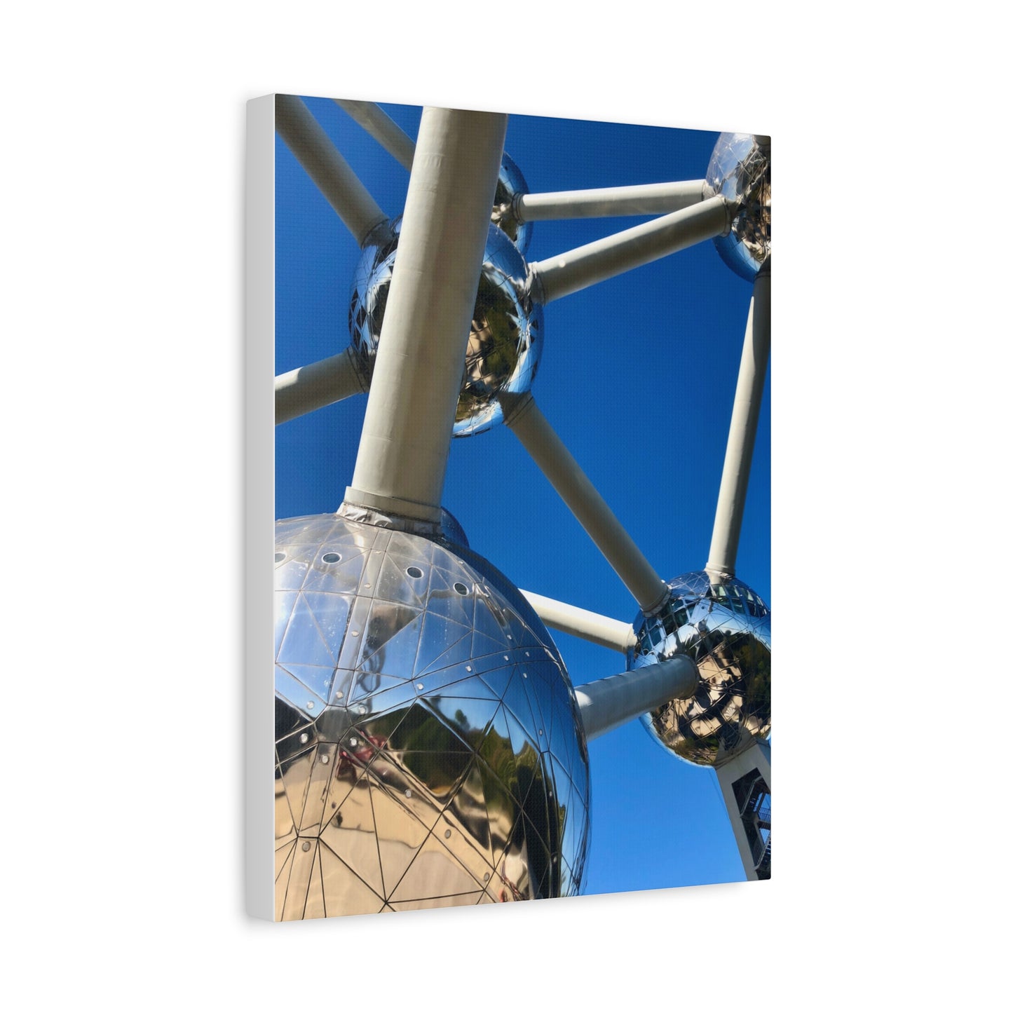 Canvas Print Atomium Architecture Design