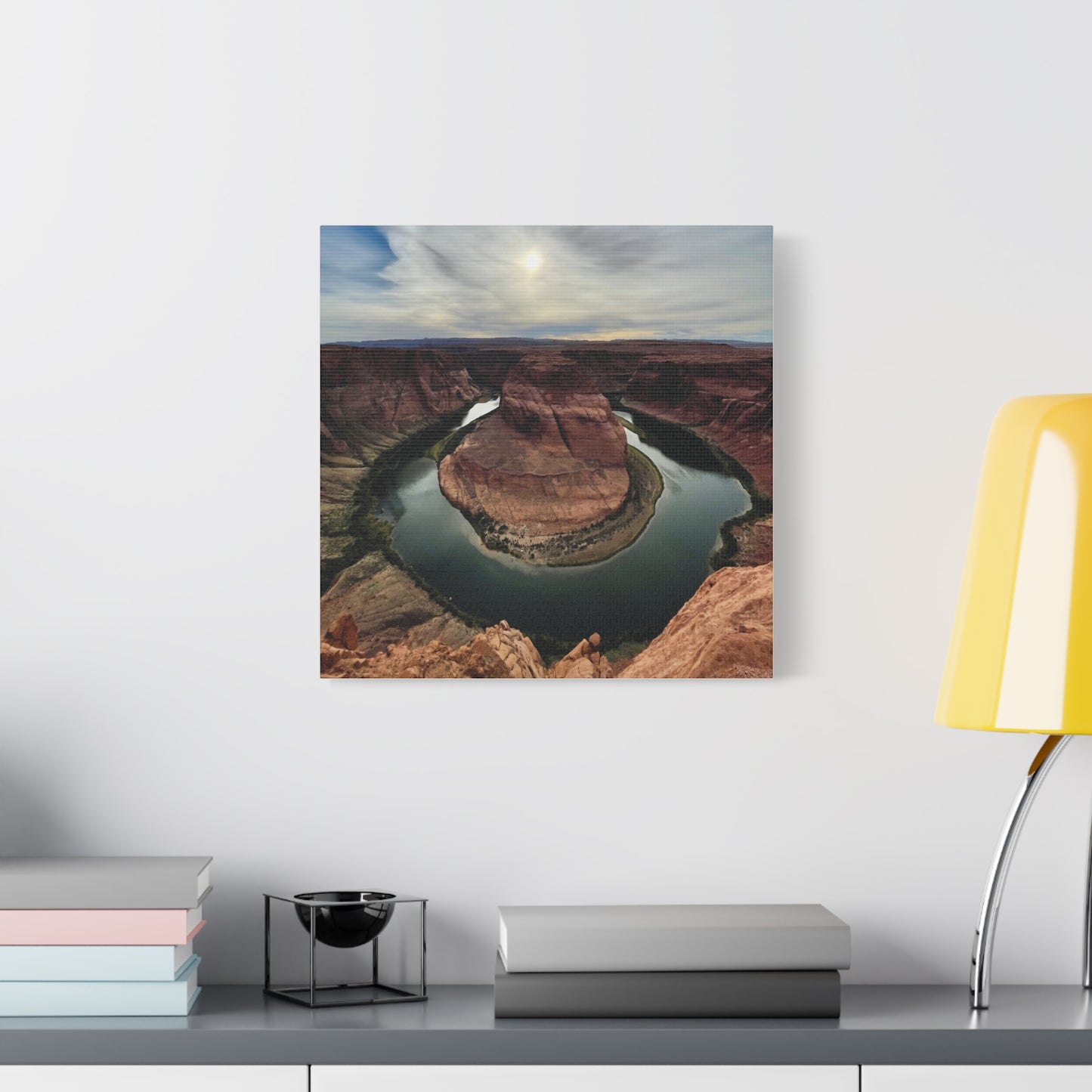 Scenic Landscape Wall Art - Horseshoe Bend Canvas Print