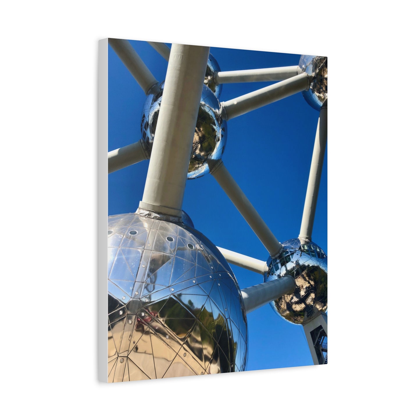 Canvas Print Atomium Architecture Design
