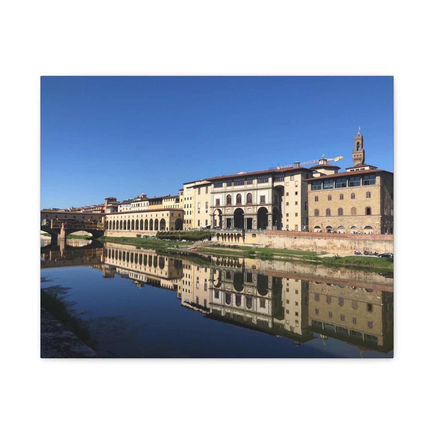 Canvas Print - Uffizi on the Arno
