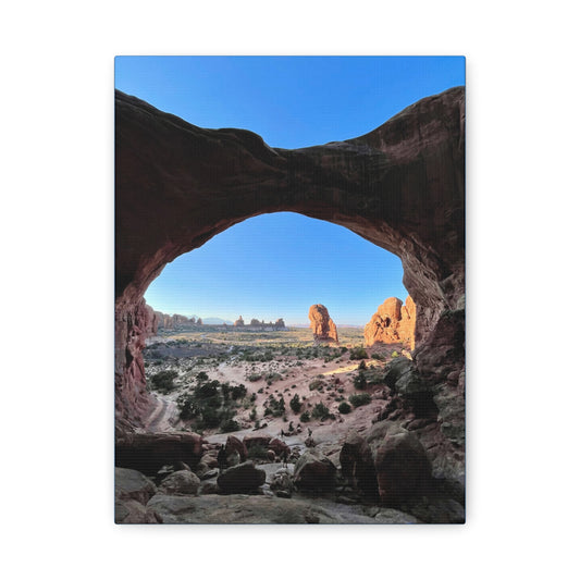 Canvas Print - Double Arch
